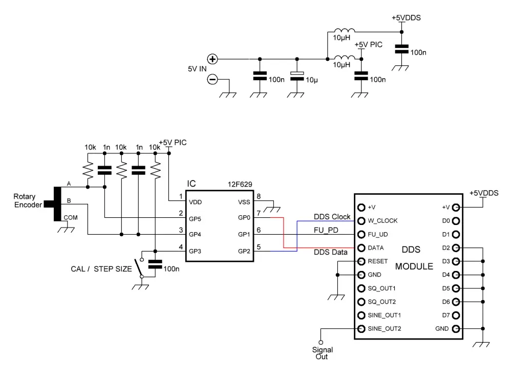 dds modified schematic