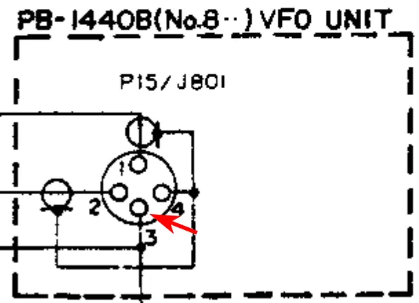 VFO connector 6V