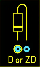 fit diode this way