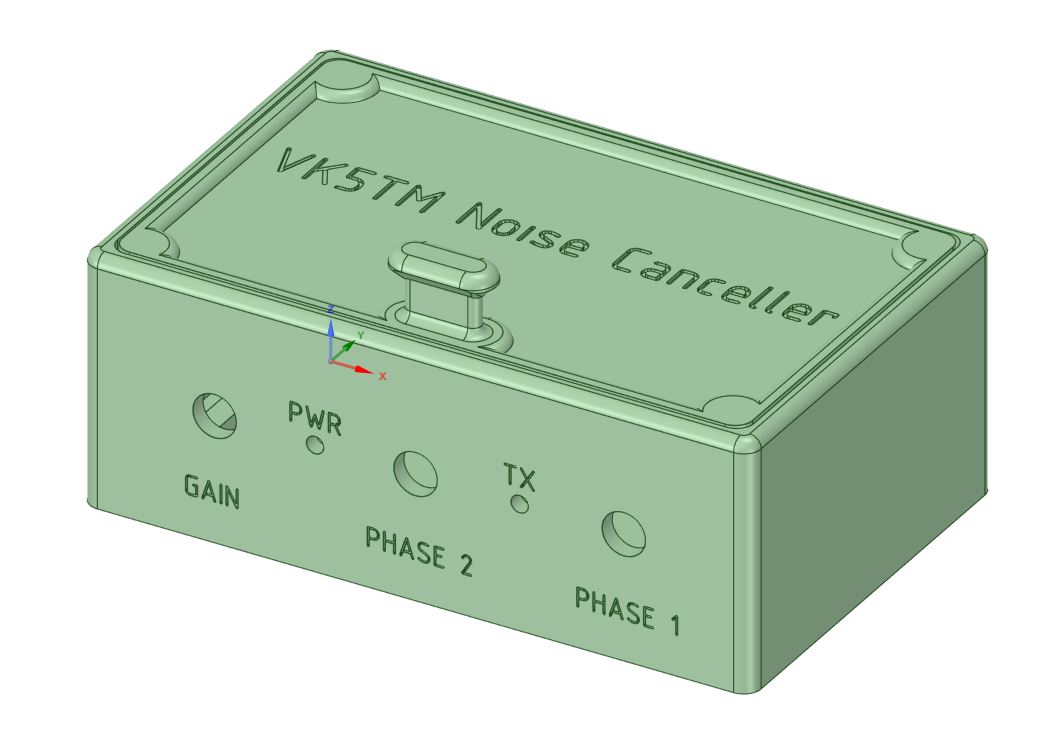 noise canceller 3d box front