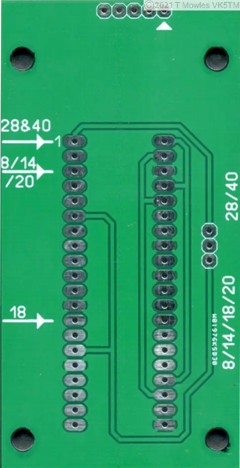 New adapter pcb