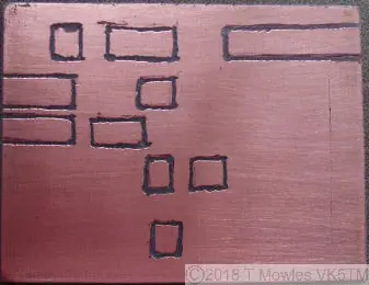 the engraved pcb