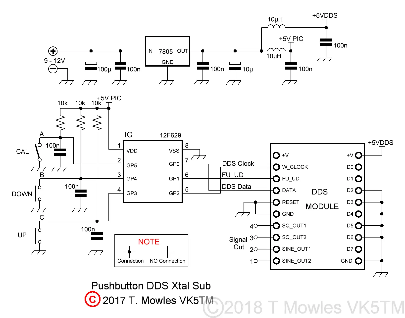 2017 DDS xtal substitute schematic