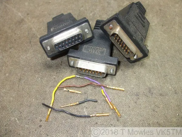 Old DB style connectors