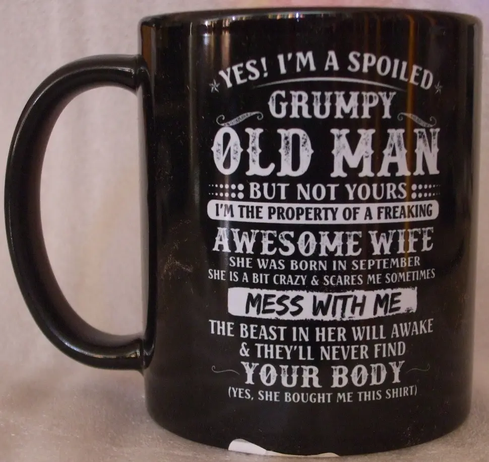 Grumpy Old Man Mug